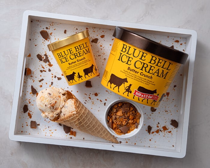 What is Butter Crunch Blue Bell Ice Cream