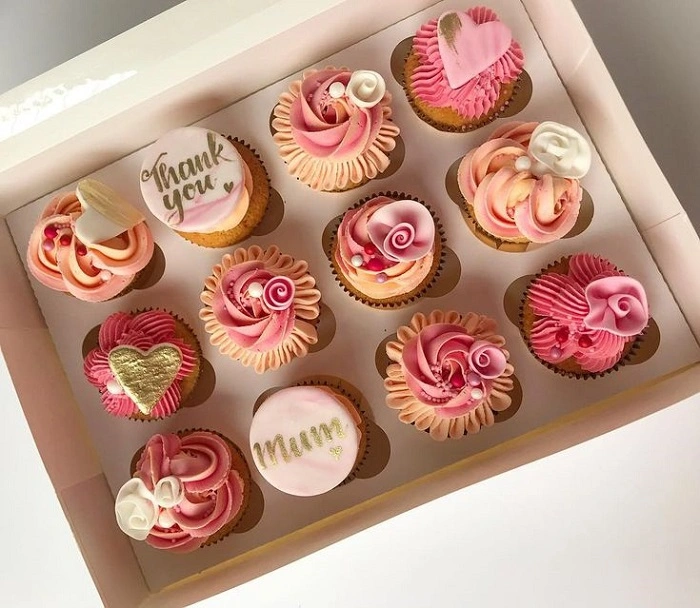 Decorating Ideas for Mothers Day Cupcakes