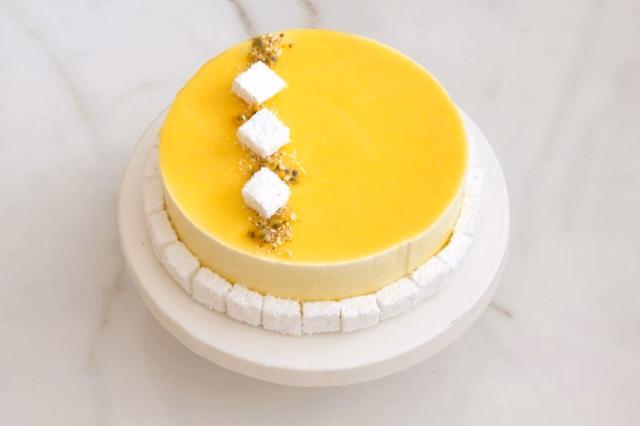 How to Make Passionfruit Mousse Cake