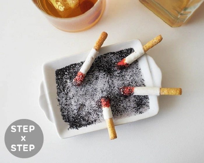 How to Make Pretzel Cigarettes at Home