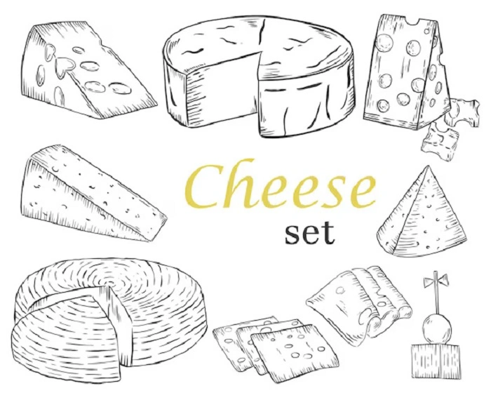 Different Styles for Drawing Cooper Cheese