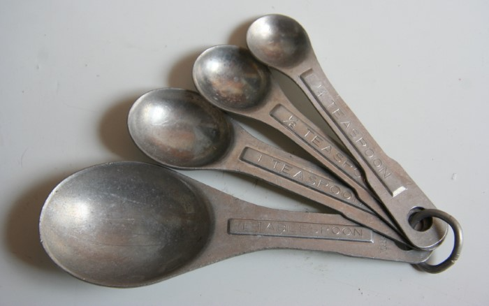 Measuring in Tablespoons 1