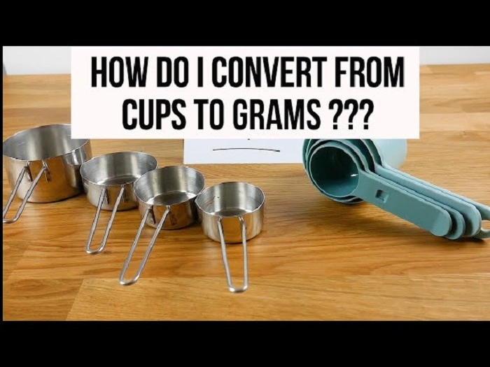 Kitchen Hacks to 90 Grams to Cups.
