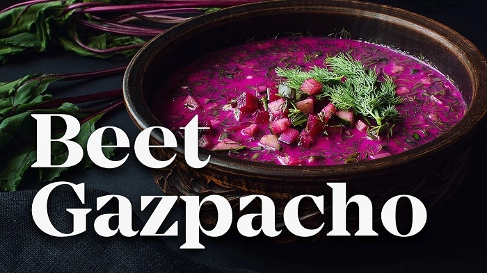 Learning with Beet Gazpacho