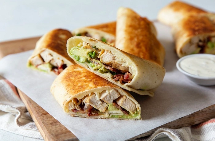 Chicken Bacon Ranch Wrap Recipe 3