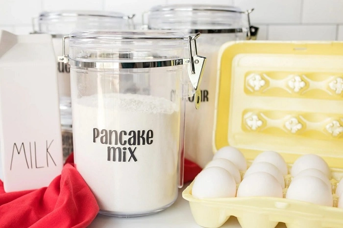 How to store the pancake mix
