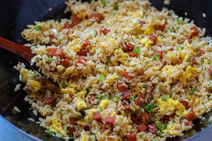 Spam Fried Rice Flavor variations