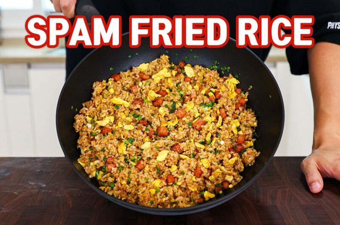 Spam Fried Rice Ingredients