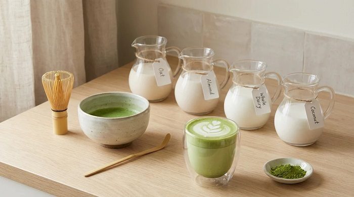 Best Milk Options for an Iced Matcha Latte