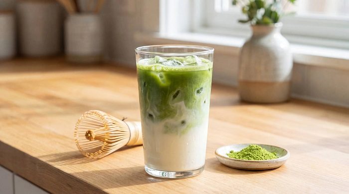 iced matcha latte recipe 1