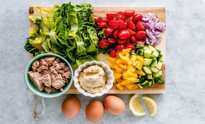A healthy version of Tuna Salad